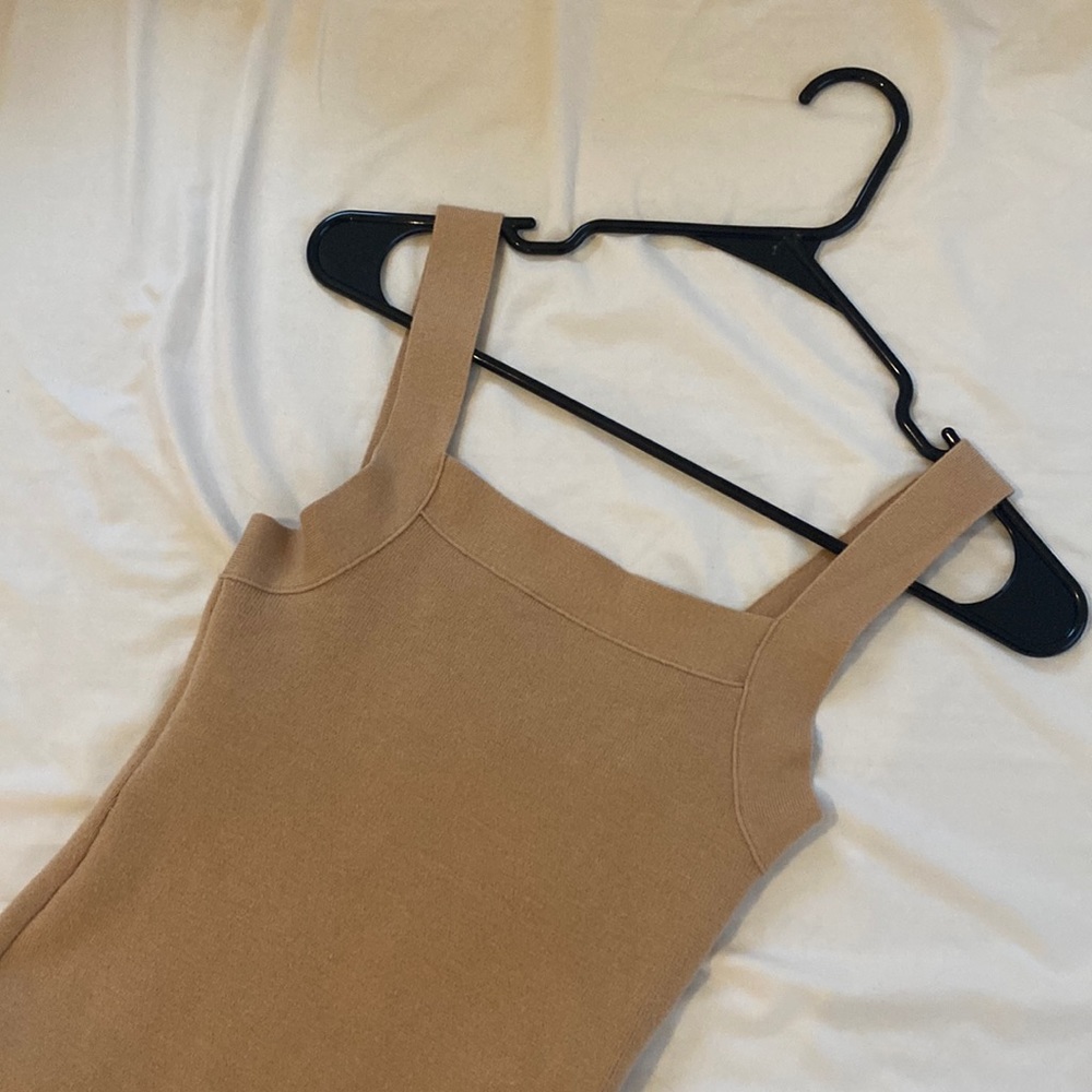 Abercrombie & Fitch - Tan Sweater Ribbed Body Suit
